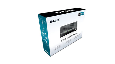 D-Link DOCSIS 3.0 Cable Modem (DCM-301) Compatible with Comcast Xfinity, Time...